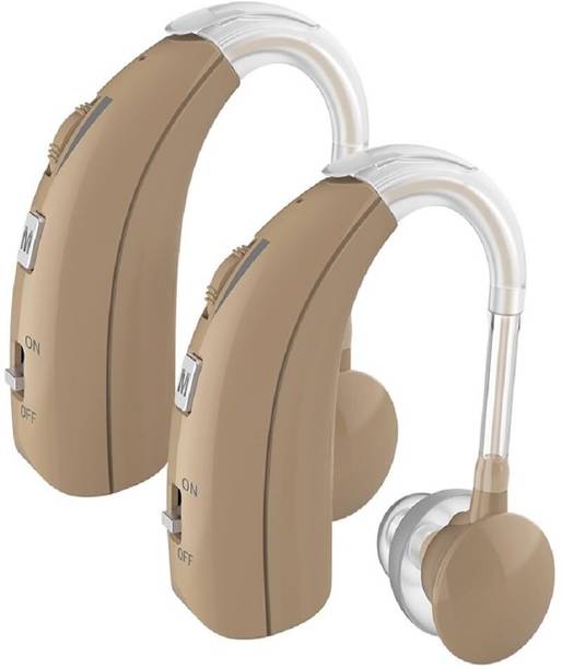 Fastwell F-31 , 2 unit For Both Ear Rechargeable Hearing Aids Machine with Noise Cancelling, Nano Hearing Amplifier Assist Miracle Ear for Adults-Pair bte Hearing Aid