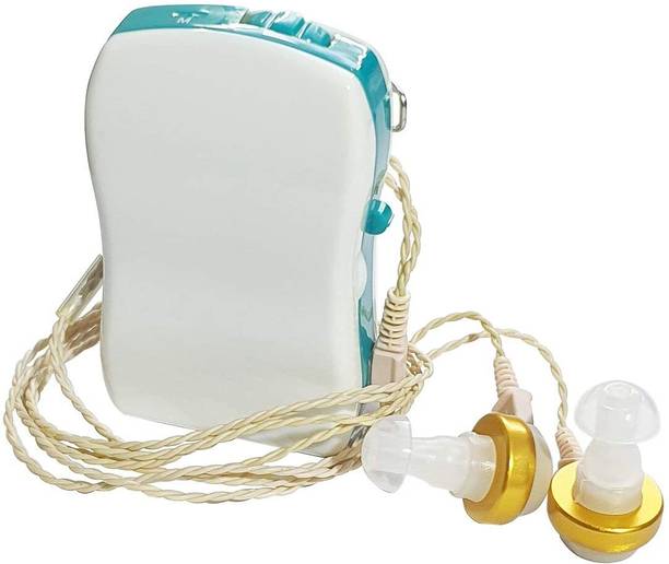 Balson F-16P Hearing Aid Machine with Long Wire and Soft Ear Tips - Advanced Technology Amplification for Crystal-Clear Sound Pocket Model Hearing Aid