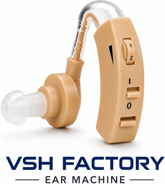 VshFactory BTE Hearing Machine for Adults & Senior Citizens | Battery Operated ear machine for hearing Hearing Aid