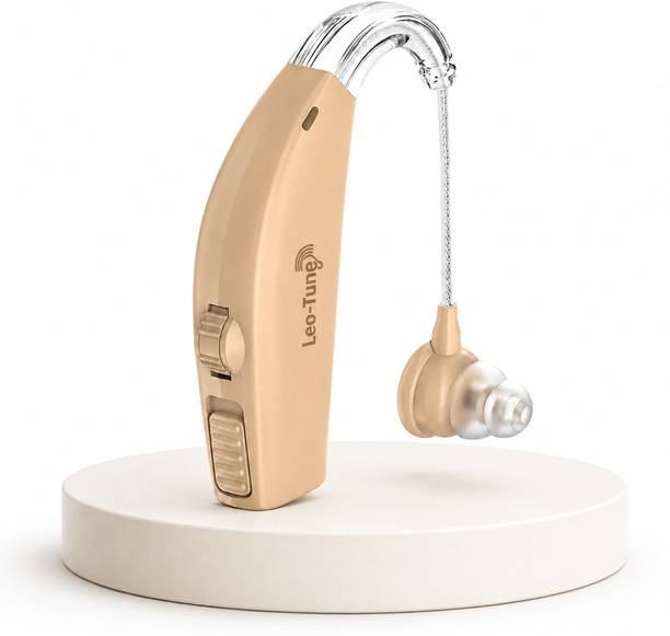 Leo-Tune Hearing Aid Rechargeable | Volume Control | Easy Use | 1-Year Warranty 310 BTE Hearing Aid