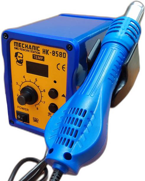 elouo MECHANIC HK-858D SMD Hot Air Rework Station Quick Heating Digital Control 649 W Heat Gun