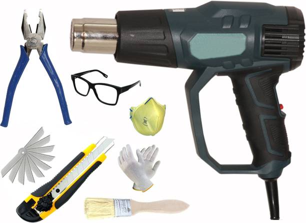 Digital Craft Hot Air Gun 2200W,8"Inch Combination Plier,Cutter 2200 W Heat Gun