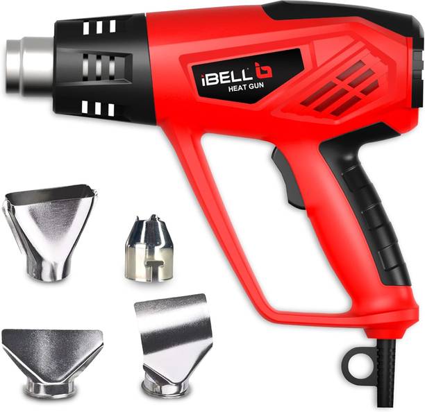 iBELL IBL HG20-98C Variable Temperature Hot Air Tool, 250L/min & 550L/min Air Flow, 2000 W Heat Gun