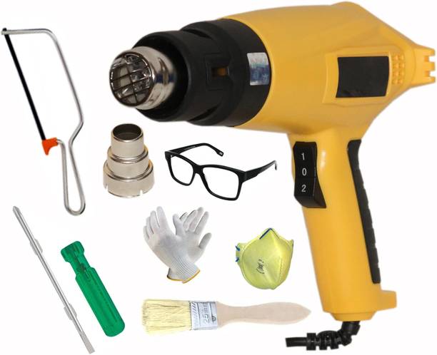 Digital Craft Hot Air Gun 2000W,Hack Saw ,6Inch 2 In 1 Screw Driver, 2000 W Heat Gun