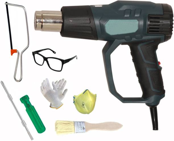 Digital Craft Hot Air Gun 2200W,Hack Saw ,6Inch 2 In 1 Screw Driver 2200 W Heat Gun