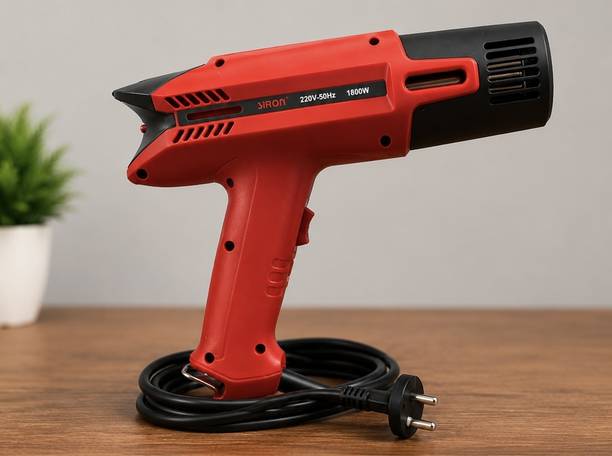 Bright Professional Hot Air Gun with Dual Temperature Setting for Industrial Use 1800 W Heat Gun