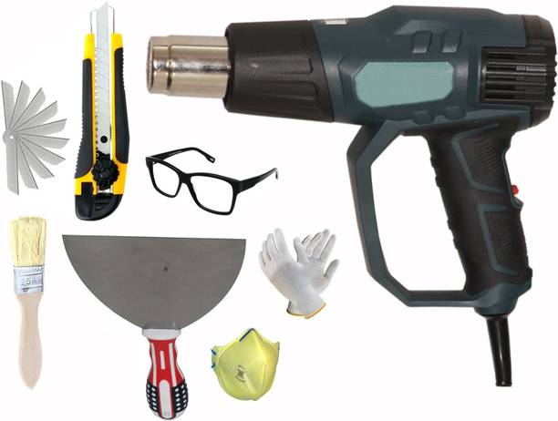 Digital Craft Hot Air Gun 2200W, Scraper & Utility Cutter for Removal Work 2200 W Heat Gun