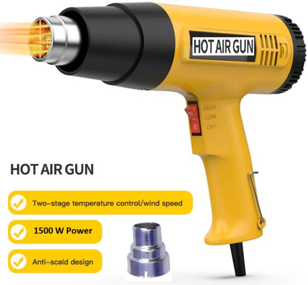BALRAMA 1500W Heat Gun cum Hot Air Blower with Dual Temperature Control Hot  Air Gun Machine 1500 W Heat Gun