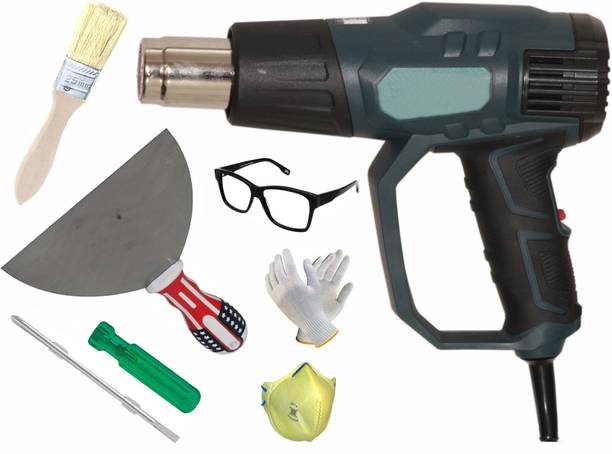 Digital Craft 2200W Heat Gun, 2-in-1 Screwdriver & Scraper – Power Tool Kit 2200 W Heat Gun