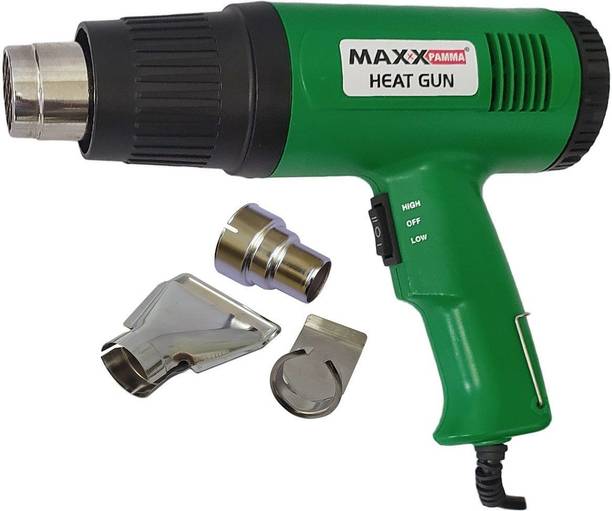 DUMDAAR Heavy duty Maxx Pamma Electric Heat Gun Copper Element with 3 type Nozzle 2000 W Heat Gun