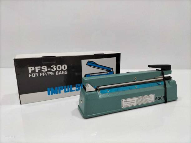 SGCE Hand Operated Impulse Sealer | PFS300 Heavy Duty Impulse Sealer For Packaging Hand Held Heat Sealer