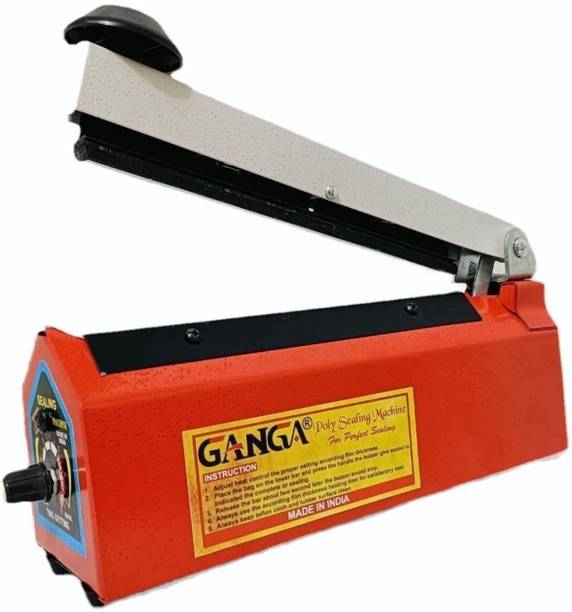 GANGA 10 Inch Poly Sealing Machine , Pouch Sealer , Pepsi Packing Machine Hand Held Heat Sealer
