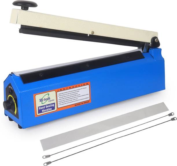 Hi Tech Impulse 12 Inch Sealing Machine for Plastic, Pouch, Poly Bag & Food Packet Hand Held Heat Sealer