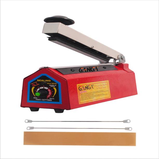 GANGA 8 Inch Impulse Sealer,Pepsi Sealer, Pouch Sealer , Pepsi Packing Machine Hand Held Heat Sealer