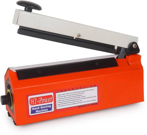 Hi Power 8 Inch Seal Machine For Pouch, Food Packet and Plastic Bag Packing Hand Held Heat Sealer