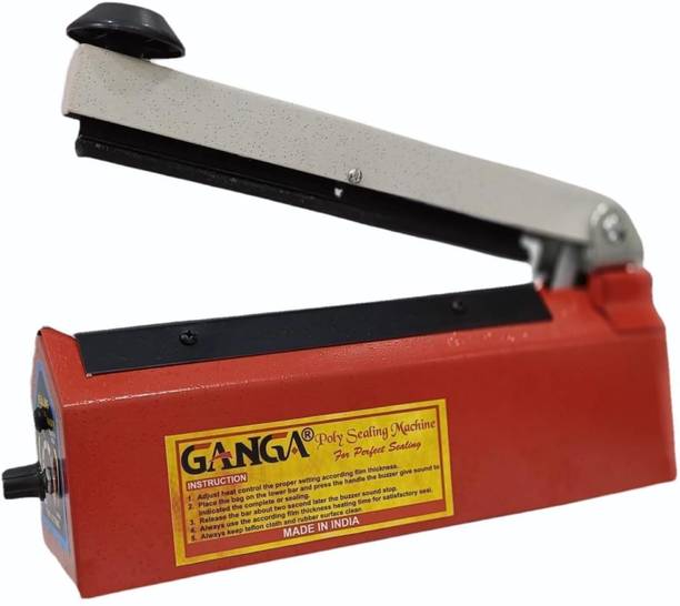 GANGA 12 Inch Poly Sealing Machine , Pouch Sealer , Pepsi Packing Machine Hand Held Heat Sealer