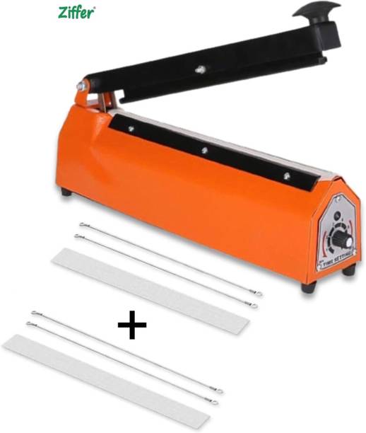 ziffer 16 Inch | Iron Body Poly Sealing Machine | Hand Held Heat Sealer