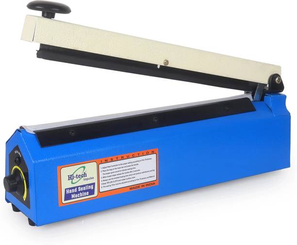 Hi Tech Impulse 12 Inch Poly Sealing Machine For Pepsi, Pouch, Plastic Bag Packing Hand Held Heat Sealer