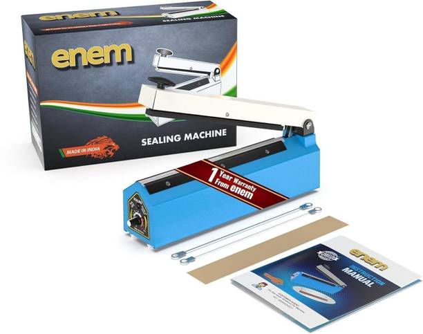 एनेम Sealing Machine 8 Inch, Plastic Packing, Pepsi Pouch Sealer Machine | हैंड हेल्ड हीट सीलर