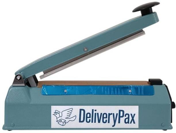 DELIVERYPAX Poly Sealing Machine 8 inch for Packing | Adjustable Timer Table Top Heat Sealer