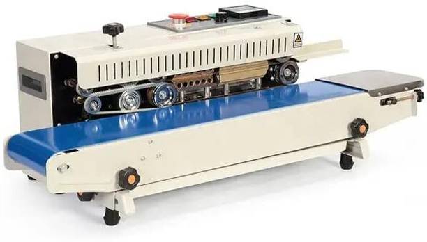 यूनिवर्सल पैक & कोड Band Sealer Machine | Continuous Band Sealing Machine टेबल टॉप हीट सीलर