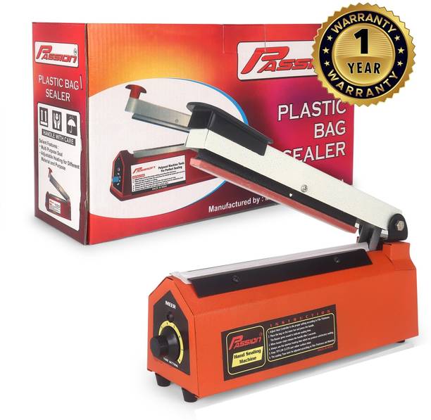 Passion orange hand sealing machine 8 inch Table Top Heat Sealer