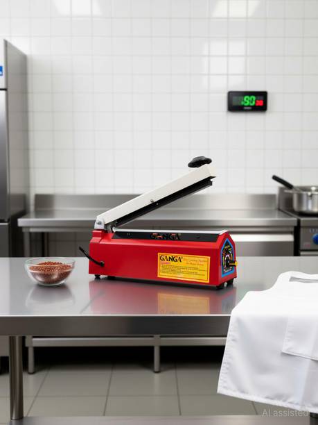 GANGA 8 Inch Impulse Sealer,Pepsi Sealer, Pouch Sealer , Pepsi Packing Machine Hand Held Heat Sealer