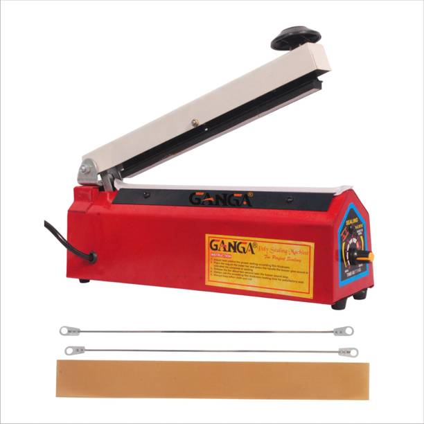 GANGA 8 Inch Impulse Sealer,Pepsi Sealer, Pouch Sealer , Pepsi Packing Machine Hand Held Heat Sealer