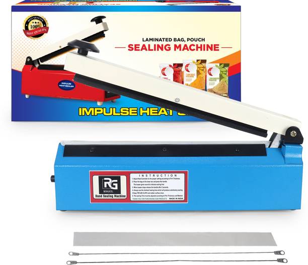 Rigel 12 Inch Sealing Machine For Pouch, Plastic Bag, & Food Packet Sealer Hand Held Heat Sealer