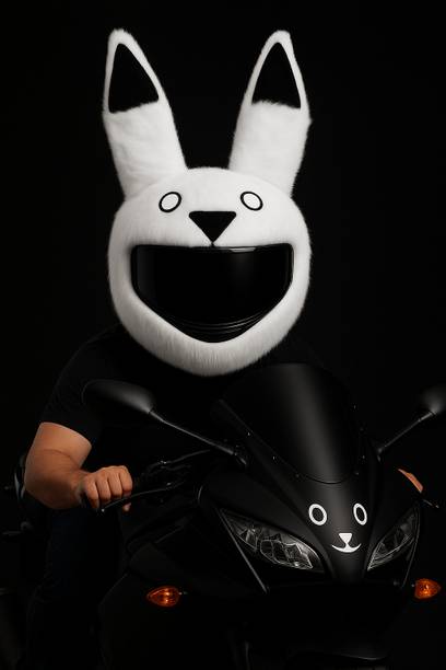 MentalLook WHITE-HELMET-COVER-PIKACHU Helmet Buckle Clip