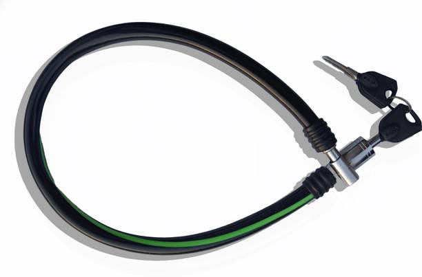 ZAMANEX Aluminium, Brass, Iron, Paper Cable Lock For Helmet