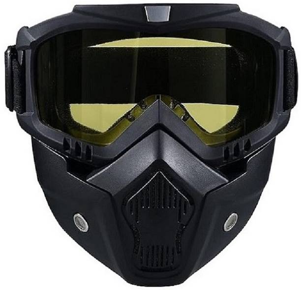 ADONYX Bike Riding Face Mask Protective Gear Face Shield Motorcycle Goggles Helmet Visor