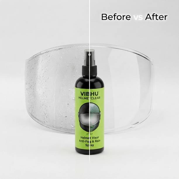 Vibhu Care PRIMIUM Anti-Fog & Rain Spray 200 ML Helmet Visor