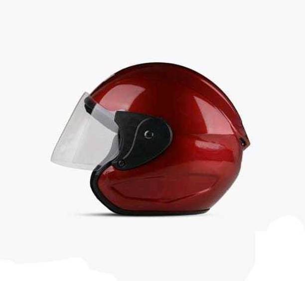 Racing-1 Neno ISI Certified Open Face Helmet for Men & Women Motorbike Helmet