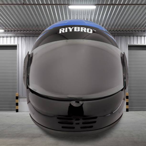 Riybro Full Face ISI Marked High Material with Adjustable strap for Men & Boy Riding Motorbike Helmet