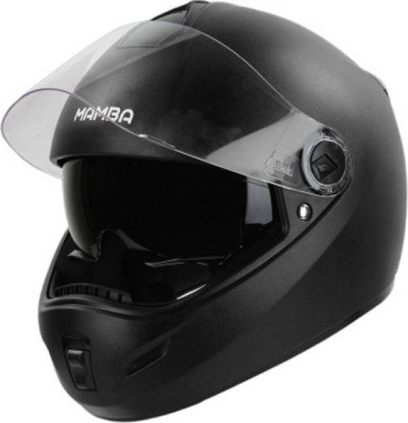 Steelbird SBH-34 Rox Mamba ISI Certified Full Face with Inner Smoke Sun Shield Motorbike Helmet