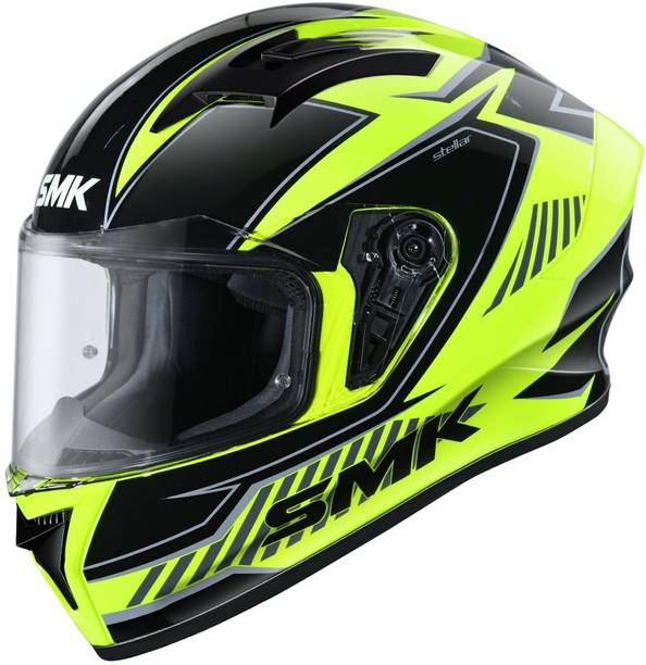 SMK Stellar Sports Adox Motorbike Helmet