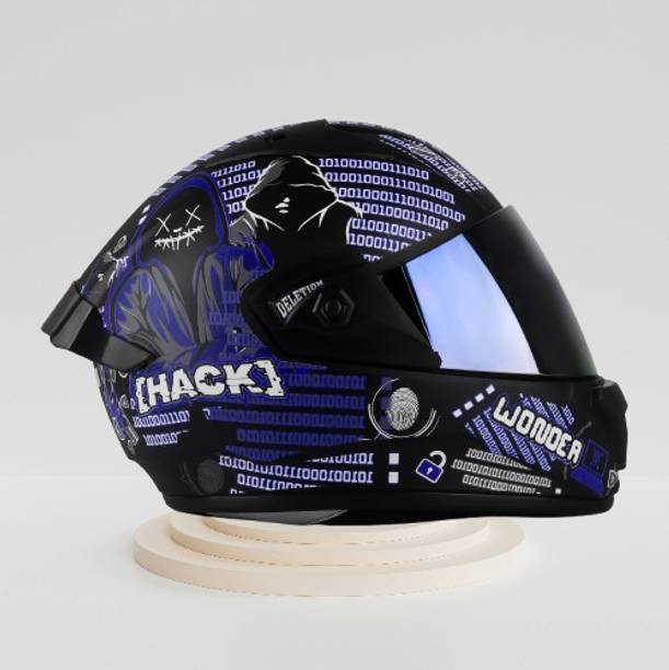 urban carrier ABS Material Full Face Rainbow Visor, UV Scratch Resistance Motorbike Helmet Motorbike Helmet