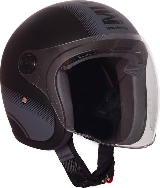 ROYAL ENFIELD Redditch MLG 1901 Open Face Helmet with Visor | ISI Certified | For Men & Women Motorbike Helmet