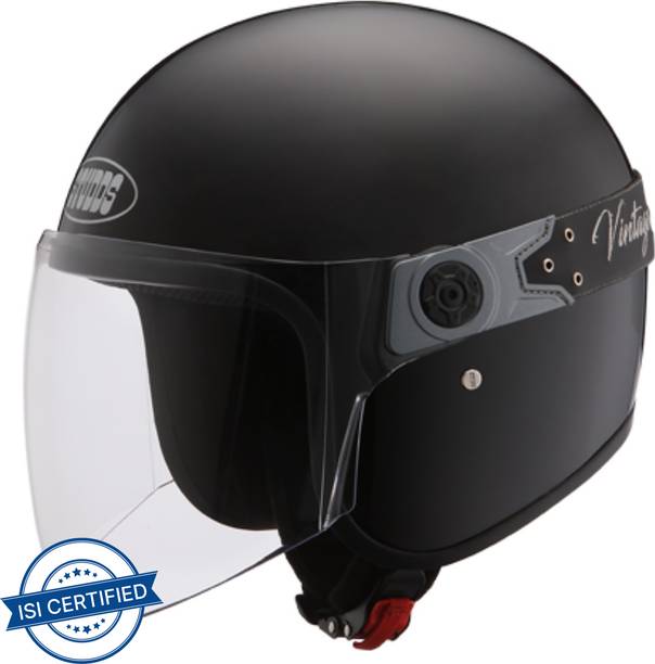 STUDDS Jetstar Vintage with Visor Motorbike Helmet