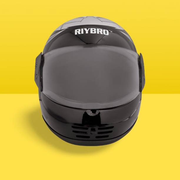 Riybro Full Face ISI Marked High Material with Adjustable strap for Men & Boy Riding Motorbike Helmet
