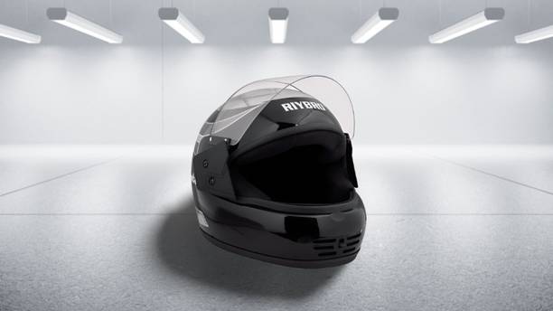 Riybro Full Face ISI Marked High Material with Adjustable strap for Men & Boy Riding Motorbike Helmet