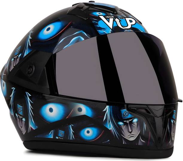 VisorUp Graphic Full Face Bike Helmet with Advanced Ventilation &Safety Features for Men Motorbike Helmet