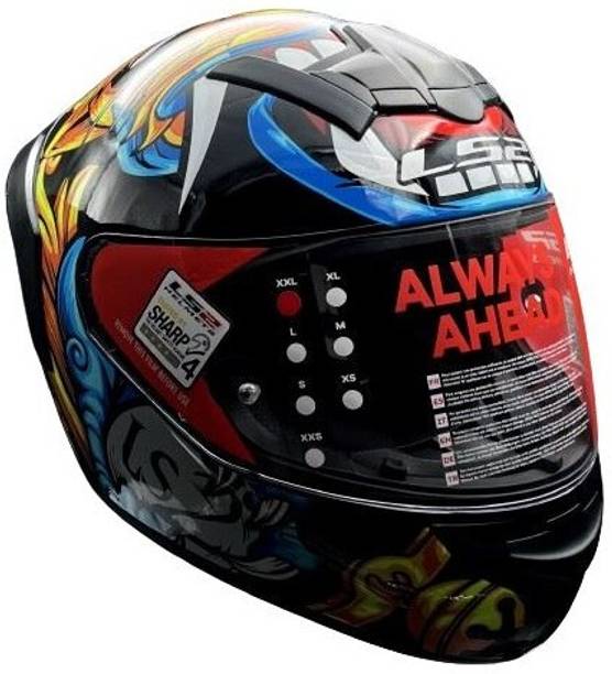 LS2 FF352 ROOKIE FOO DOG BLACK YELLOW XXL Motorbike Helmet