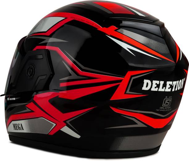 fuery Full Face Mega Jazz 360 Red Helmet Y107 Motorsports Helmet