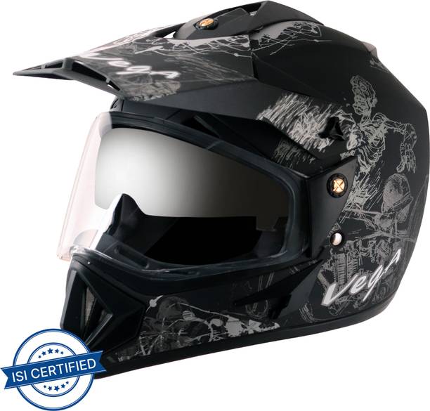 VEGA Off Road D/V Sketch Motorbike Helmet