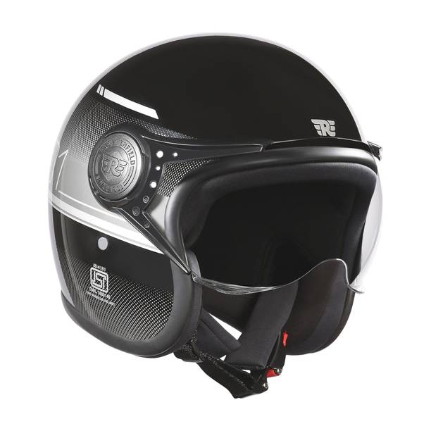 ROYAL ENFIELD Jet MLG Neo 1901 Graphics Open Face with Visor ISI & DOT Certified Helmet Motorbike Helmet
