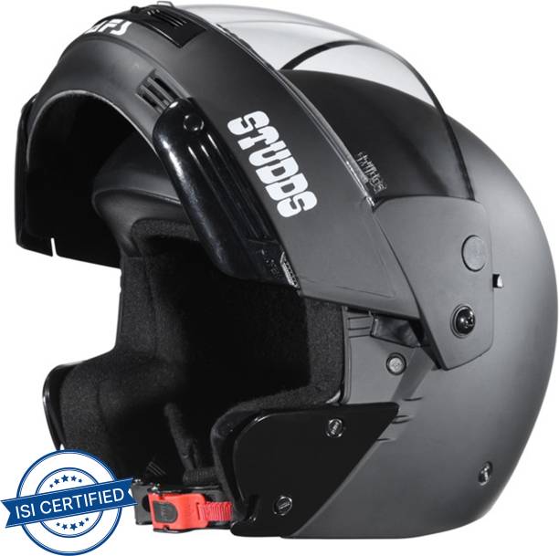 STUDDS NINJA PASTEL PLAIN FULL FACE - MATT. BLACK- XL Motorsports Helmet