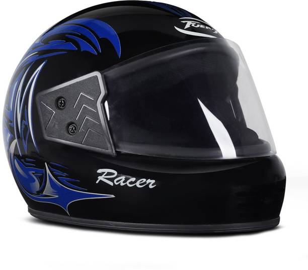 fuery Full Face Medium Size Helmet for Men J115 Motorsports Helmet