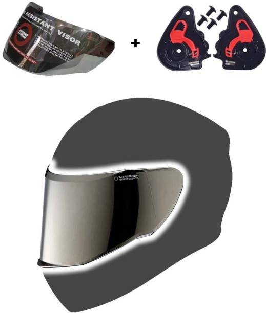 STUDDS Mirror Visor + Mechanism set for Thunder and Drifter all models Motorbike Helmet
